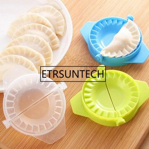 200pcs Dumpling Tool DIY Easy Dumpling Mold Dumpling Pastry Wrapper Cutter Making Cutter Machine Kitchen