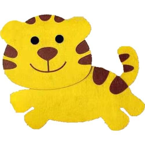 2021 New Tiger Wall Sticker cutter Cutting Die Mold Diy Scrapbook Decoration Wooden Knife Mould Suitable For Fustelle