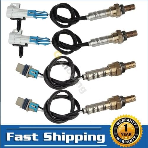 4pcs for Chevrolet Malibu Pontiac G6 Saturn Vue 3.5L 2008 2009 2010 Upstream Downstream O2 Oxygen Sensor 234-4255 234-4668