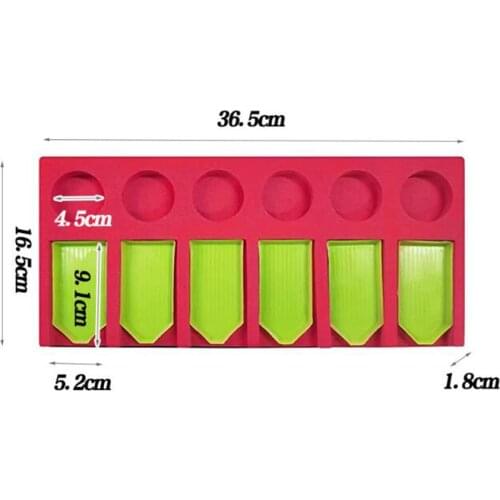 6 Grid Diamond Painting Tool Container Diamond Embroidery Tray Organizer Holder Accessory Mosaic Convenience Christmas Gift