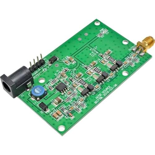 DC 12V / 0.3A Noise Jam Source Simple Spectrum External Generator Tracking SMA Source Case