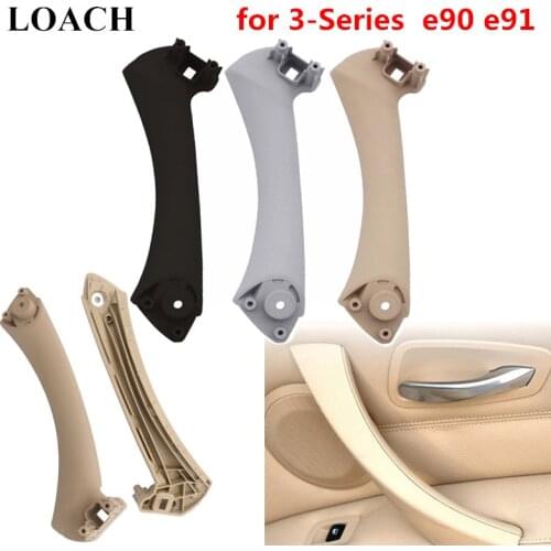 Car Interior Door Handles Pull Trim Cover for BMW 3Series E90 E91 335 330 328 325 320 318 316 Parts Inner Doors Panel Handle Bar