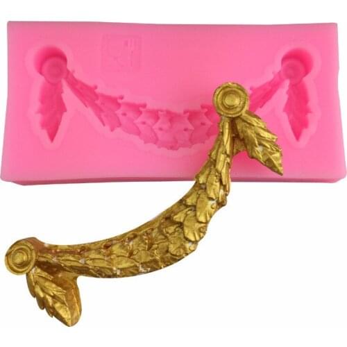 Bakery tools, chocolate shape, decorative plaster, decorative fringes