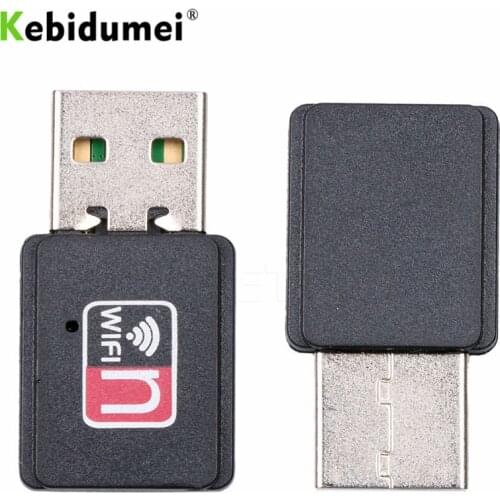 Kebidumei 150Mbps External Network Card Mini USB WiFi Wireless Adapter Receiver Adaptador wi-fi Dongle 802.11n/b/g
