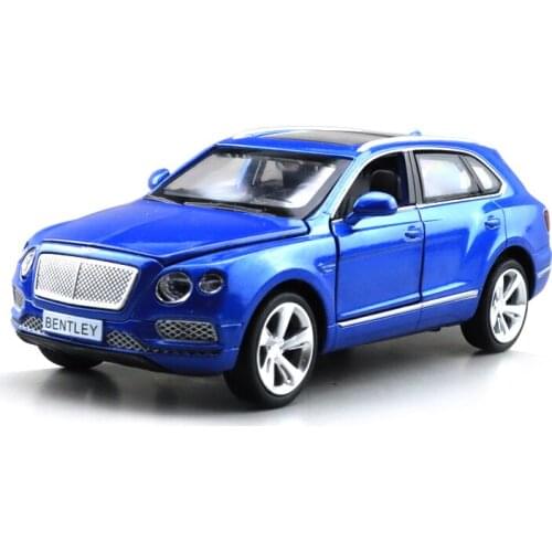 1/34 Bentayga SUV CAIPO MSZ Diecast Metal Model Car Toys for Kids Pull back Sound