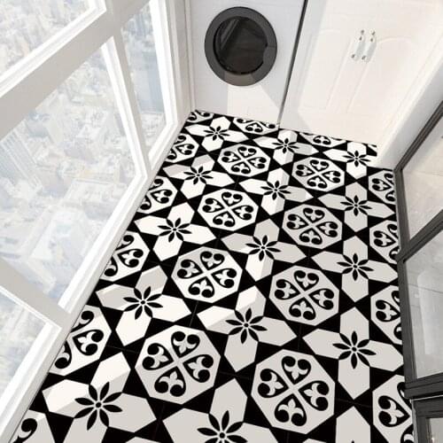 Home renovation stickers living room bedroom balcony non-slip wear-resistant waterproof floor stickers decorative floor stickers