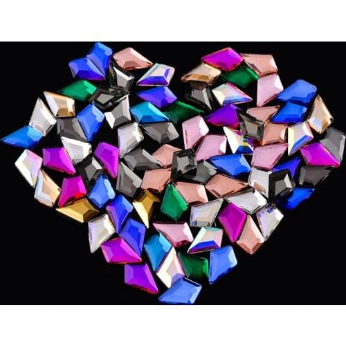 20p Crystal Nail Rhinestones Flatback glass Stone shiny diamond jewelry Nail Art Decoration Nails Accessories Manicure suppliers