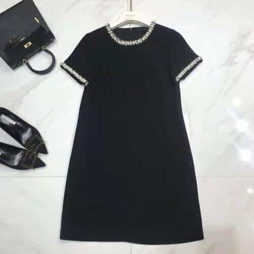 2021 women fashion sets and spring summer with short sleeve black and white bling bling star decoration long sleeve