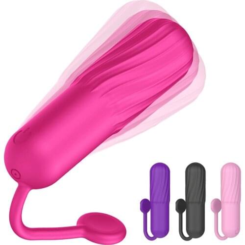10 Frequency Silicone Bullet Vibrator Clitoral Vaginal Stimulator Invisible G spot Vibrators Vibrating Egg Sex Toys For Women