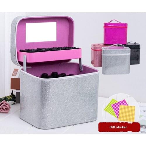 Diamond Painting Accessories 60 Grid 15ML + 45 Grid 1-3ML Masonry Bottle Storage Box PortableEmbroidered Mosaic Container