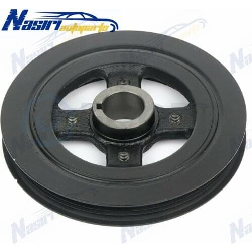 Engine Harmonic Balancer Crankshaft Pulley for 1987-1998 Toyota Paseo Tercel 1.5L