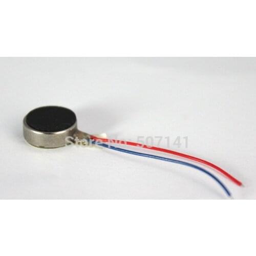 FREE SHIPPING +100pcs/lot 3V 10MM X 3.0MM Coin Vibrator Micro Motor Flat 10mm diameter