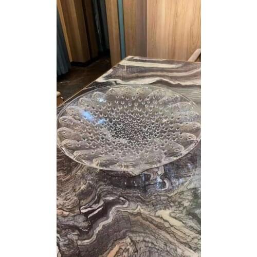 35x6.5cm Crystal fruit tray