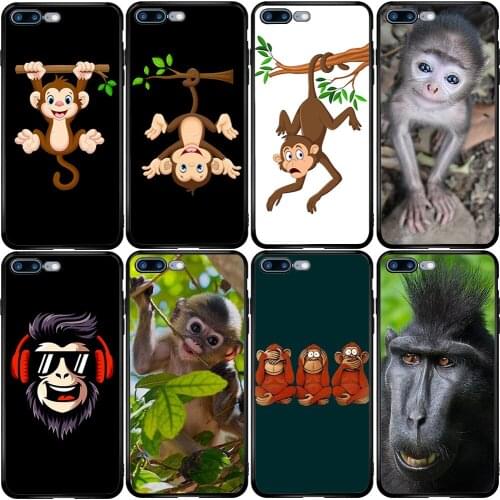 Cover Case for Xiaomi Redmi Note 10 9 9S 9A 8 8T 7 6 7A 6A 5A 5 A1 A2 A3 Pro Max Plus Monkey Gorilla Ape Baby