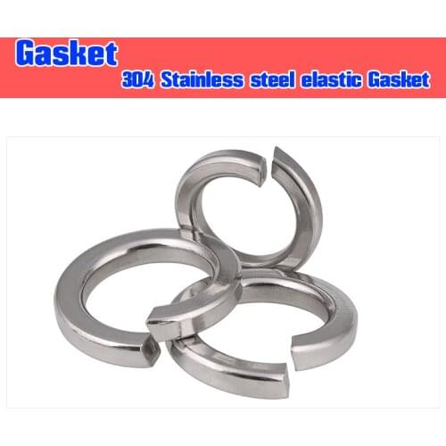304 stainless steel elastic gasket, screw washer, M1.6M2M2.5M3M4M5M6M8M10M12 screw spring washer