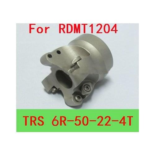 Free Shopping TRS-6R-50-22 -4T Face End Milling Cutter Indexable Flat Roughing Cutting ,CNC Milling Cutter
