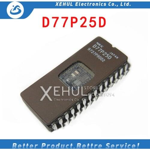 10PCS D77P25D UPD77P25D DIP-28 77P25D 77P25 IC chip integrated circuit