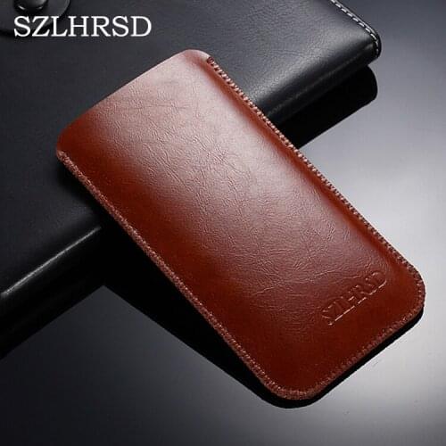 Doogee Y7 Plus Leather case vintage microfiber stitch Phone bag for Oppo AX7 Pro/UMIDIGI F1/Bluboo D6 Pro/HomTom R17/Xgody X22