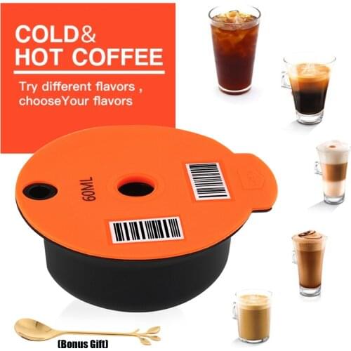 Reusable PP Plastic Coffee Capsule Cup Pod for Bosch for Home Office