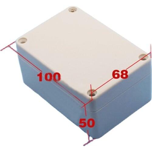 New Plastic Electronic Project Box Gray Enclosure Instrument Enclosure 100x68x50mm DIY waterproof VEC27 P