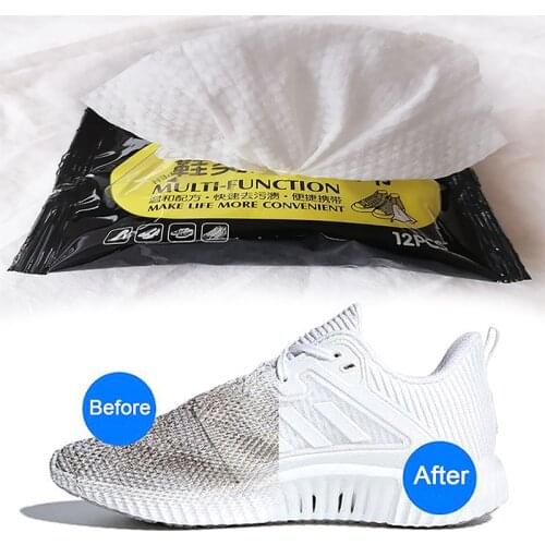 Disposable Shoe Wipes Cleaning Tools Care Shoes Useful Fast Scrubbing Clean Wipe