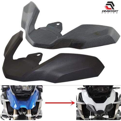 QMSTART Racing Front Wheel Fender Beak Extension Cowl Nose Cone Cover For BMW R1250GS R 1250 GS HP Adventure 2018 2019 2020 2021
