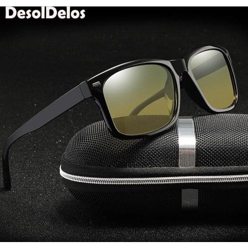 Men Polarized Sunglasses Day Night Women Driver Sun Glasses Top Quality Male Goggles Night Vision Eyewear gafas oculos de sol