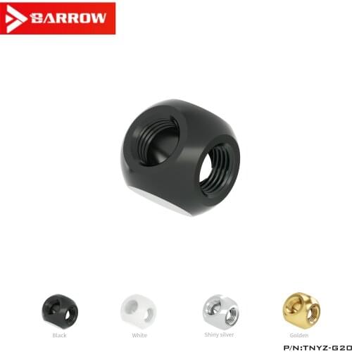 Barrow G1 / 4 Dental Gauge Computer DIY Split Water Cooled Tee Cube Adapter TLFT3T-A01