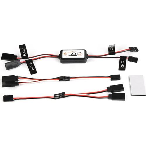FVITEU light controller Fits 1/5 HPI Baja 5B 5T 5SC Rovan King Motor Losi 5ive T