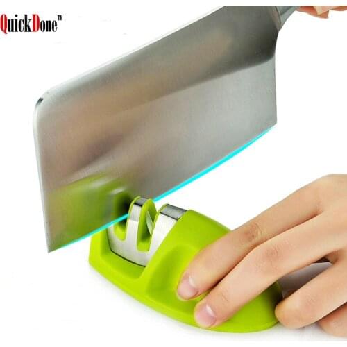 QuickDone Knife Sharpener Portable Multifunction Sharping Stone Diamond Stainless Steel Household Kitchen Tool For Knife CKC1206