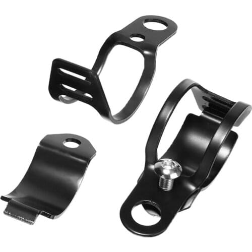 1Pair Universal Motorcycle Turn Signals Relocation Fork Clamps Bracket Headlight Wholesale