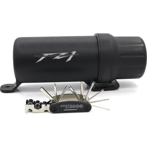 Universal Off-Road Waterproof Tube Gloves Storage Box For YAMAHA FZ1 FZ16 FZS150 FZ150 FZ-16 FZ FZS 1 150 With 1 Tool