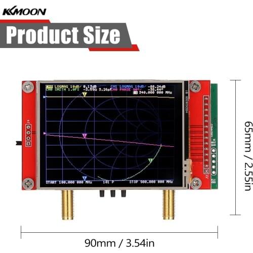 NanoVNA V2 3G Vector Network Analyzer Tester Antenna Analyzer Shortwave S-A-A-2 Nano Vna HF VHF UHF Cable Tracker