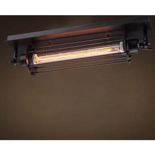 Vintage Industrial Countryside Balcony American Living Room Beside Home Decor Lighting Fixture Stair Flute Ceiling Light