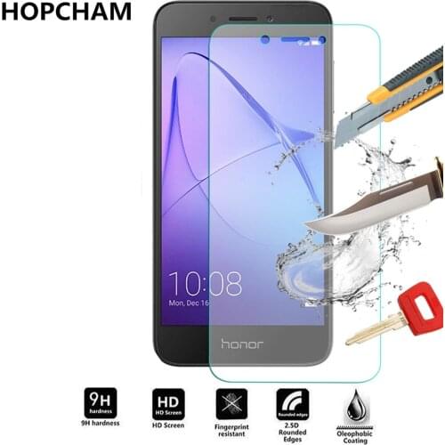 Tempered Glass For HUAWEI honor 6A DLI-TL20 DLI-AL10 Screen cover protective 5 inch honor6A smartphone toughened case 9H on film
