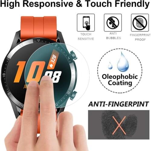 3/5PC Explosion-proof TPU Full Cover Screen Protector Film For Huawei Watch GT2 42mm 46mm Smart watch Bracelet accessories GT 2 #921