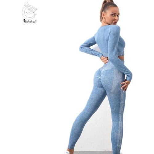 Women Sportswear Sports Outfit Fitness Set Athletic Wear Gym Seamless Workout Clothes For Women Yoga Clothing Set Sports Suit