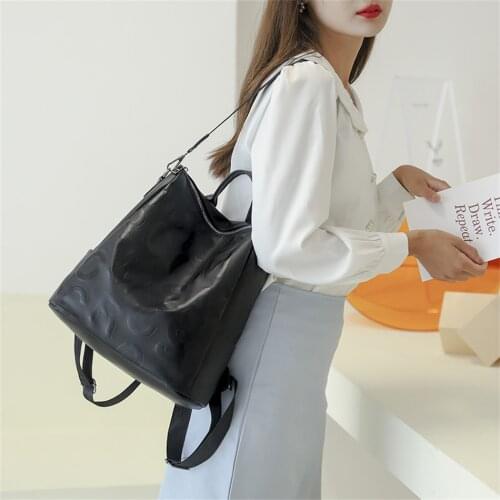 Women High Quality Oxford 3 In 1 Backpack Waterproof Anti-theft Bookbag College Wind Ladies Large Capacity Bagpack Handle Bag