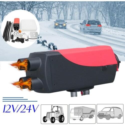 5KW Electronic Automobile Heater Air Heater Vehicle Warmer Air Blower Warmer Silencer LCD Thermoster Parking Heater 12-24V 2020