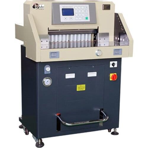 500mm Commercial paper cutter DC-8508TH hydraulic program-controlled paper cutter Bid document book paper cutter