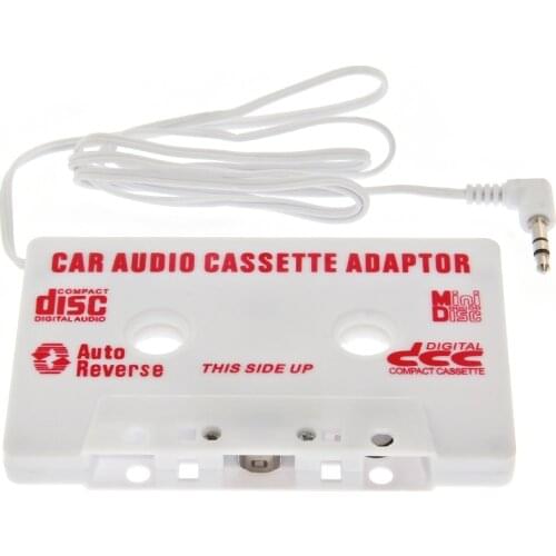 AUTO Stereo Converter Universal Car Cassette Tape Audio Adapter for Iphone Ipod MP3 AUX CD 3.5 MM Auto Car-styling SE 21