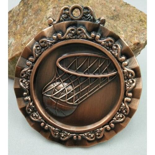 Basketball Medal Double-color Set Holder Coins Purse Arts And Crafts Gift Products For Creativity Rare Gymnastics Metal Award