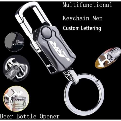 For BMW S1000XR S1000RR 2014 2015 2016 2017 2018 2019 2020 motorcycle Finger Gyroscope Mens Multifunctional metal Keychain