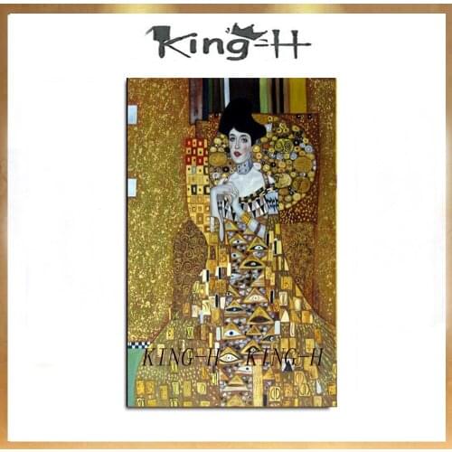 Gustav Klimt Oil painting wall art pictures For Living Room home decor Wall decor pictures on Canvas Hand painted woman Painting