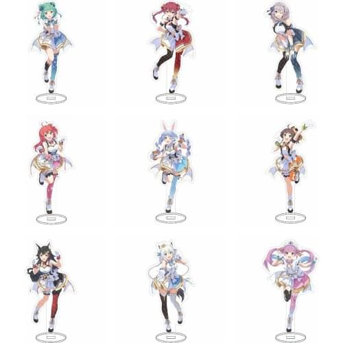 Hololive Vtuber Youtuber Cute Houshou Marine Shirakami Fubuki Acrylic Figure Stand Model Plate Anime Toy Toyosu Concert Costume