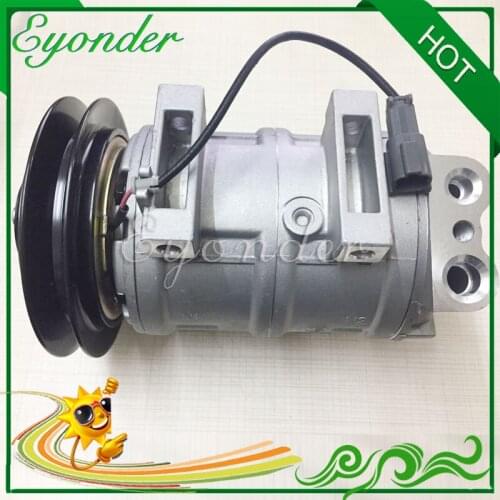 Zexel DKS15CH AC Aircon Compressor Cooling Pump 24V 1B for HITACHI KENKI Excavators 5060119910 4456130 2039796831 2039796831