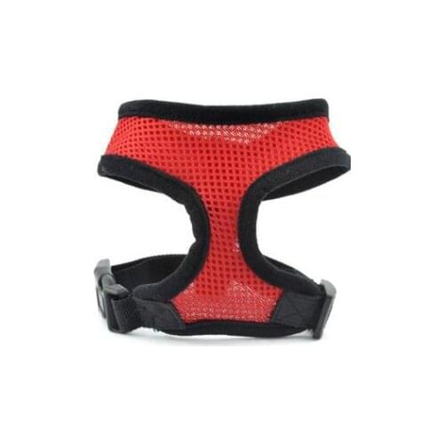 Dog Harness Nylon Mesh Vest With D-Ring Adjustable Walking Vest For Small Dogs Puppies Mesh Dog Harness