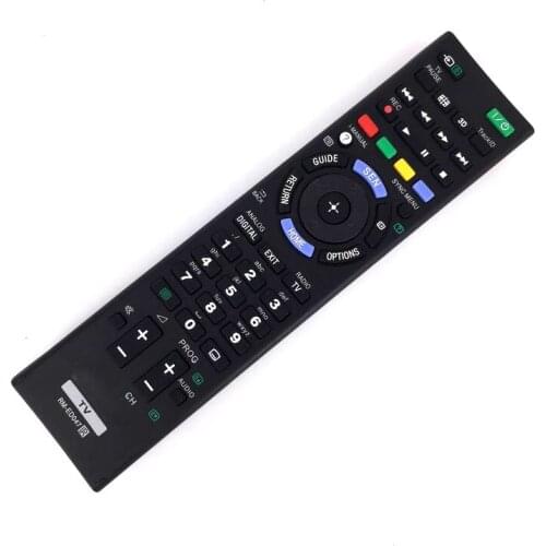 NEW Remote Control For Sony TV RM-ED047 FOR SONY BR TV KDL-46HX850 KDL-40HX758 KDL-40HX757 KDL-46HX853 Bravia TV Free Shipping