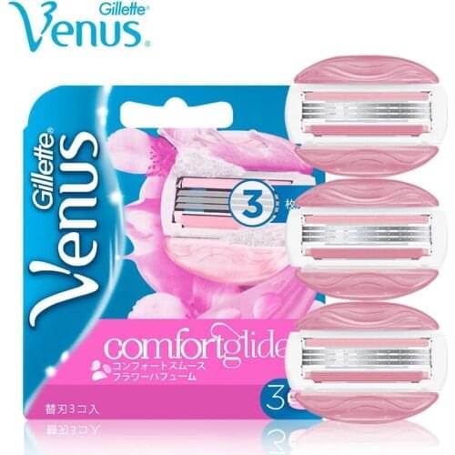 Original Gillette Venus Razor Olay Lady Shaving Razors 5 Layers Blade Female Hair Removal Razor With Soap Bars 1Handle 6 Blades
