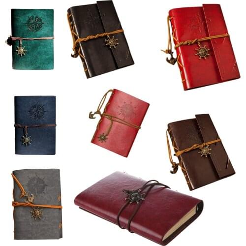 Retro Personality Notebooks Journal Notepads Ring Binder Diary Notebook